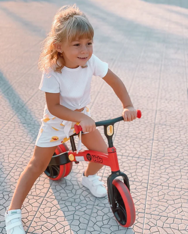 Yvolution Velo Junior Balance Bike Red 10 Yvolution Velo Junior Balance Bike Red