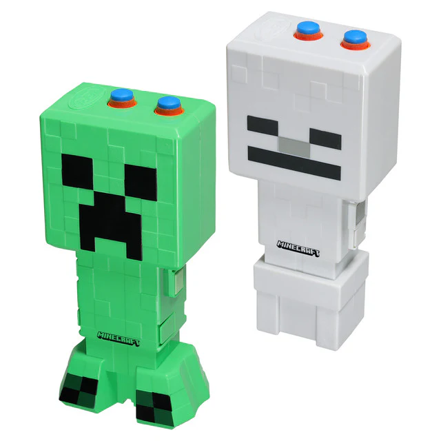 Nerf Minecraft Creeper & Skeleton Mob Pack 9 Nerf Minecraft Creeper & Skeleton Mob Pack