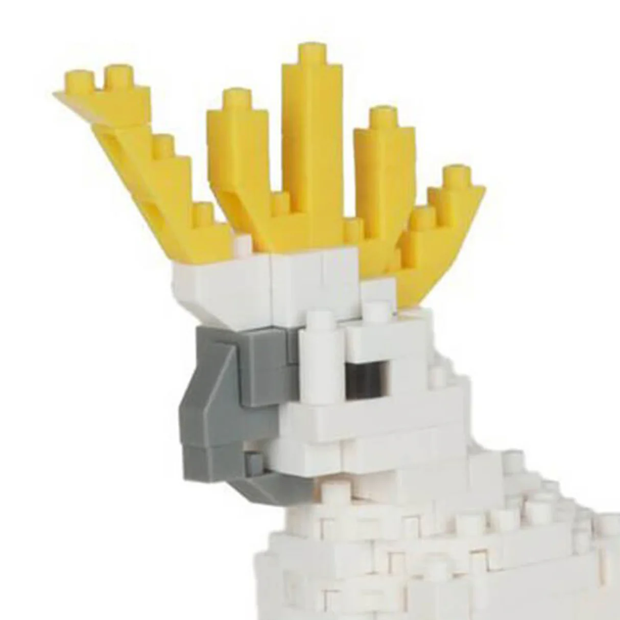 nanoblock Sulphur Crested Cockatoo (140 pieces) 6 nanoblock Sulphur Crested Cockatoo (140 pieces)