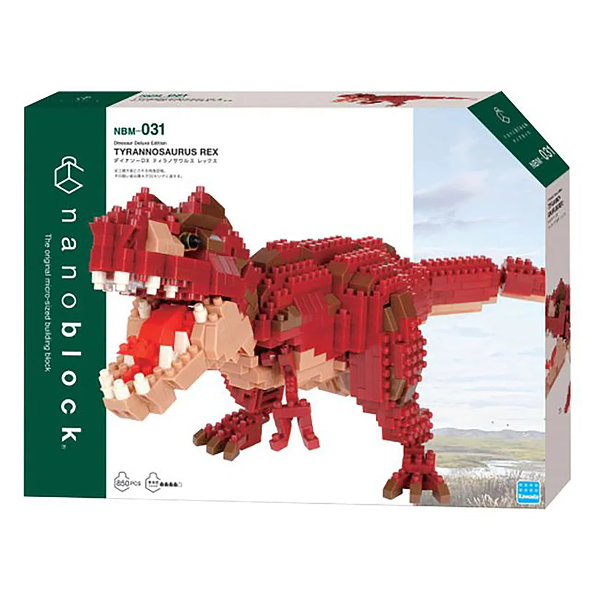 nanoblock Dinosaurs - Deluxe Edition Tyrannosaurus Rex (850 pieces) 6 nanoblock Dinosaurs - Deluxe Edition Tyrannosaurus Rex (850 pieces)