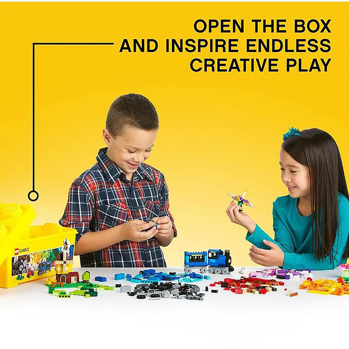 LEGO Classic Medium Creative Brick Box 10696 (484 pieces) 12 LEGO Classic Medium Creative Brick Box 10696 (484 pieces)
