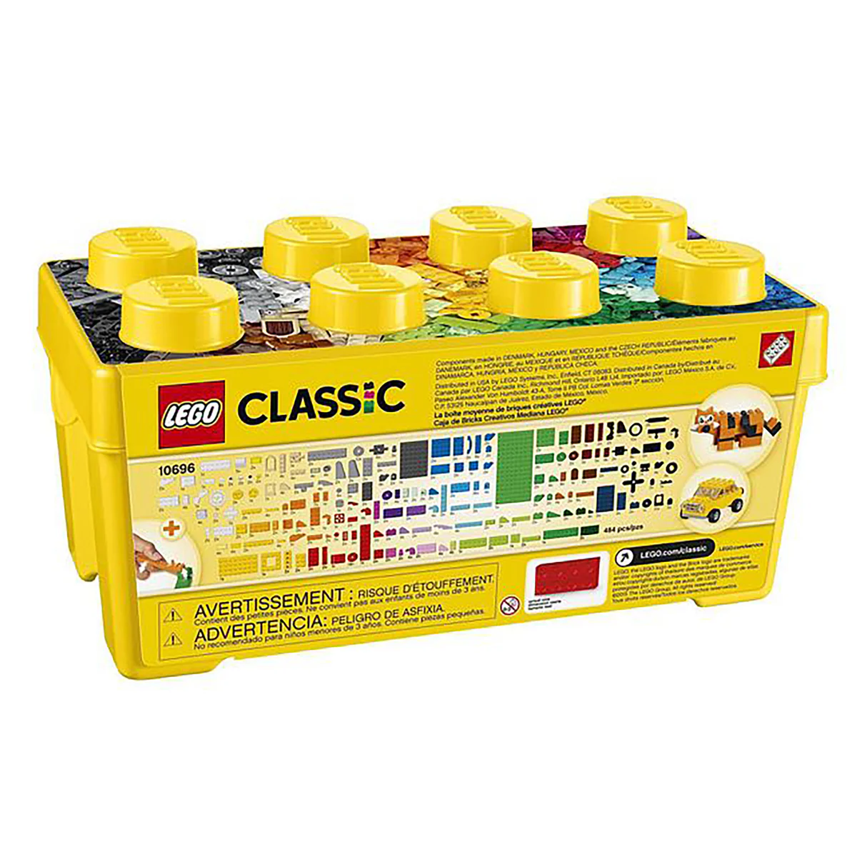 LEGO Classic Medium Creative Brick Box 10696 (484 pieces) 16 LEGO Classic Medium Creative Brick Box 10696 (484 pieces)
