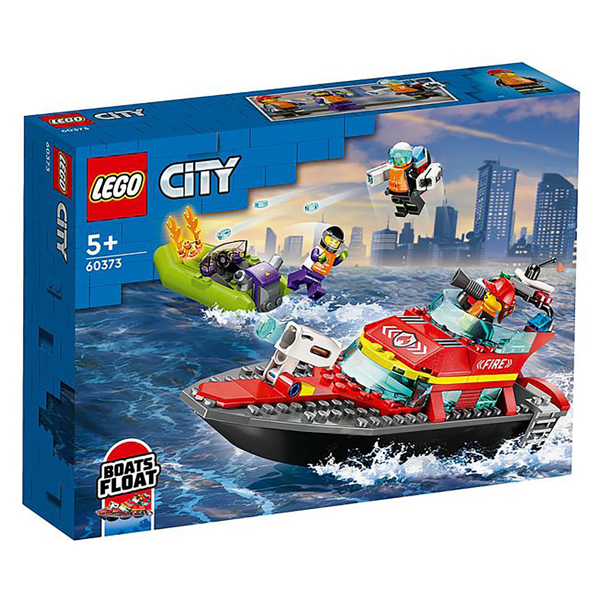 LEGO City Fire Rescue Boat 60373 (144 pieces) 11 LEGO City Fire Rescue Boat 60373 (144 pieces)