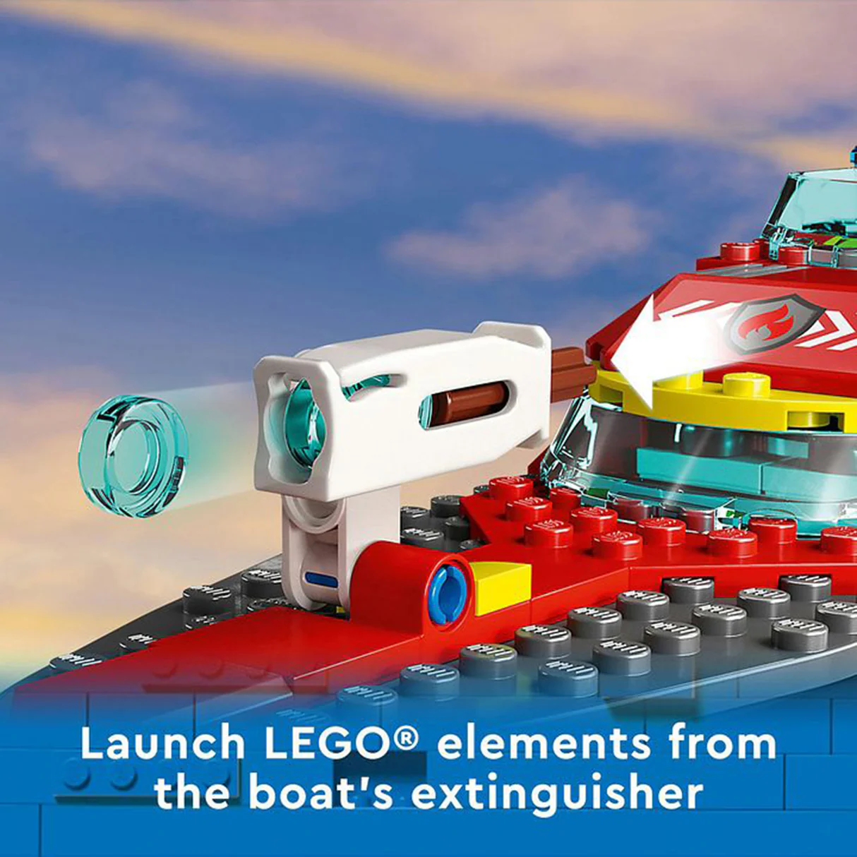 LEGO City Fire Rescue Boat 60373 (144 pieces) 14 LEGO City Fire Rescue Boat 60373 (144 pieces)