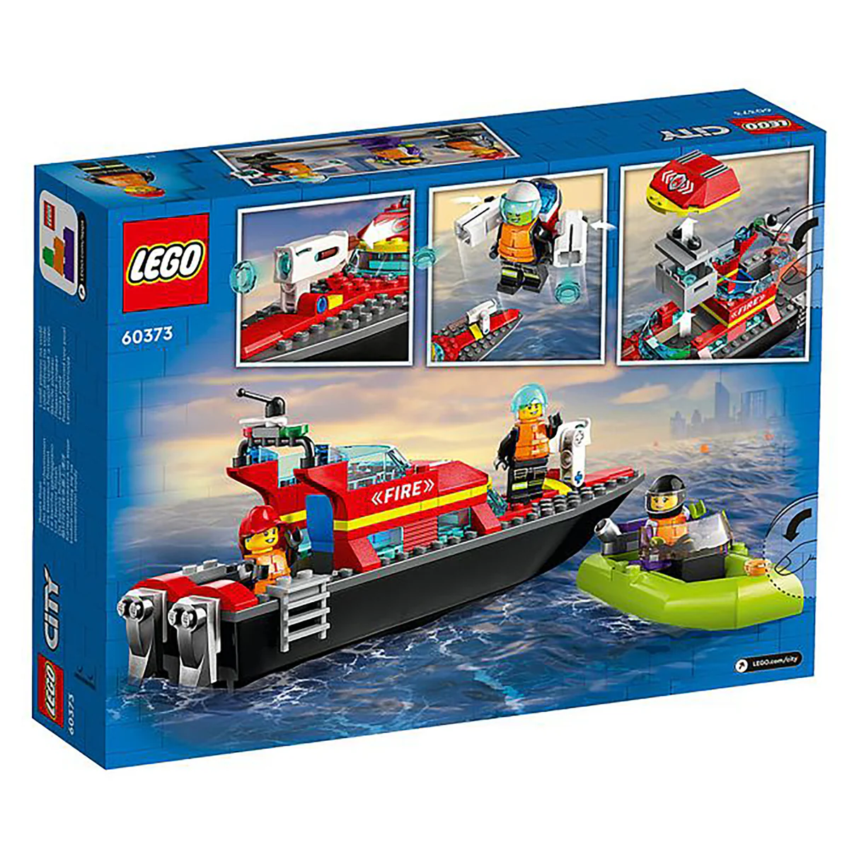LEGO City Fire Rescue Boat 60373 (144 pieces) 18 LEGO City Fire Rescue Boat 60373 (144 pieces)