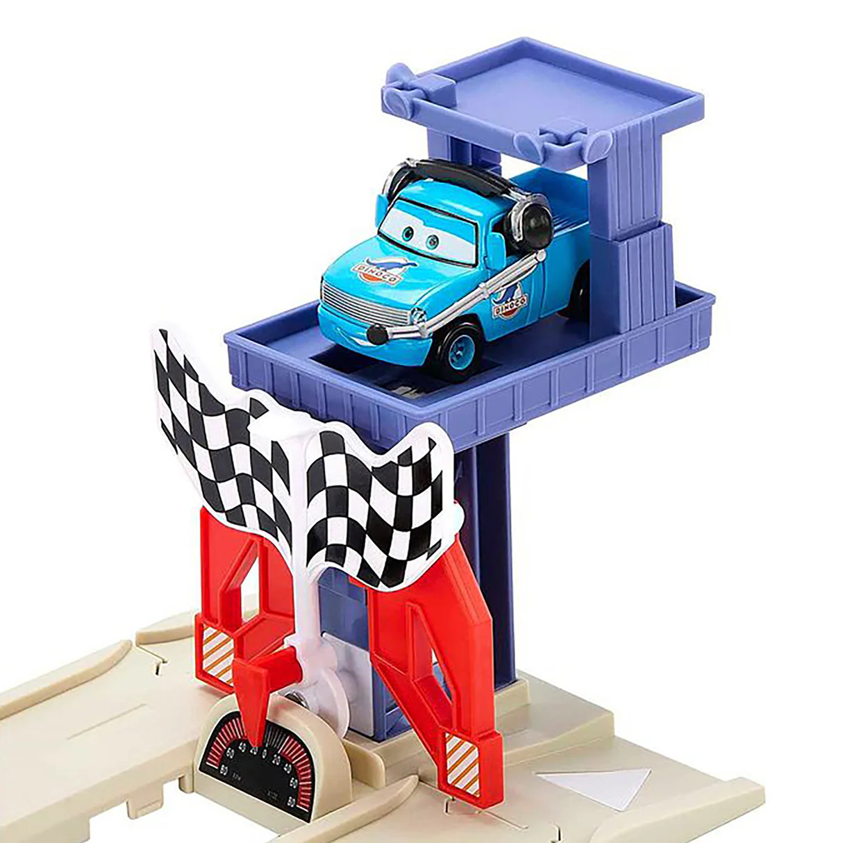 Mattel Cars On The Road Salt Flats Super Speed Playset 9 Mattel Cars On The Road Salt Flats Super Speed Playset