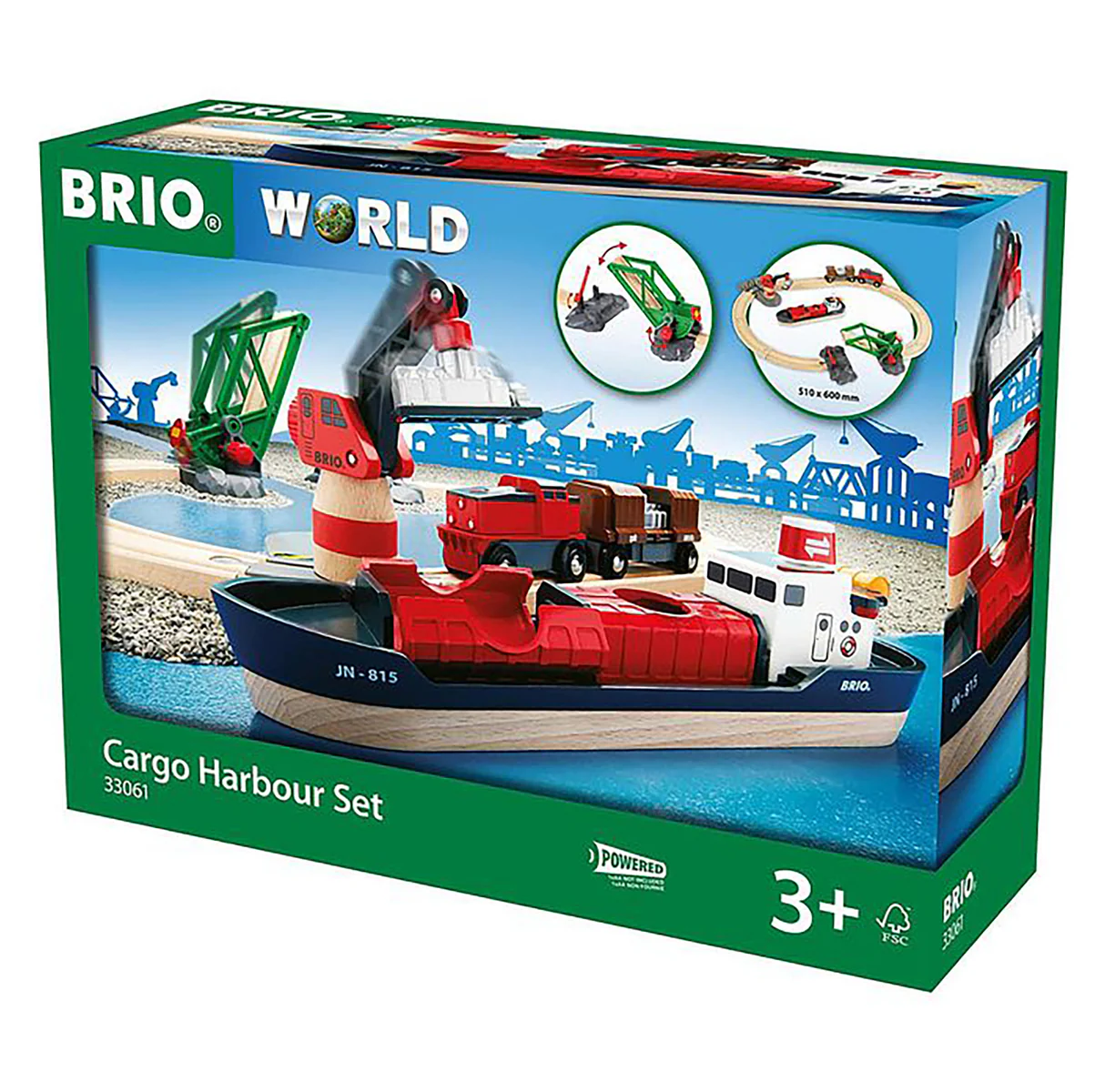 BRIO 33061 Cargo Harbour Set