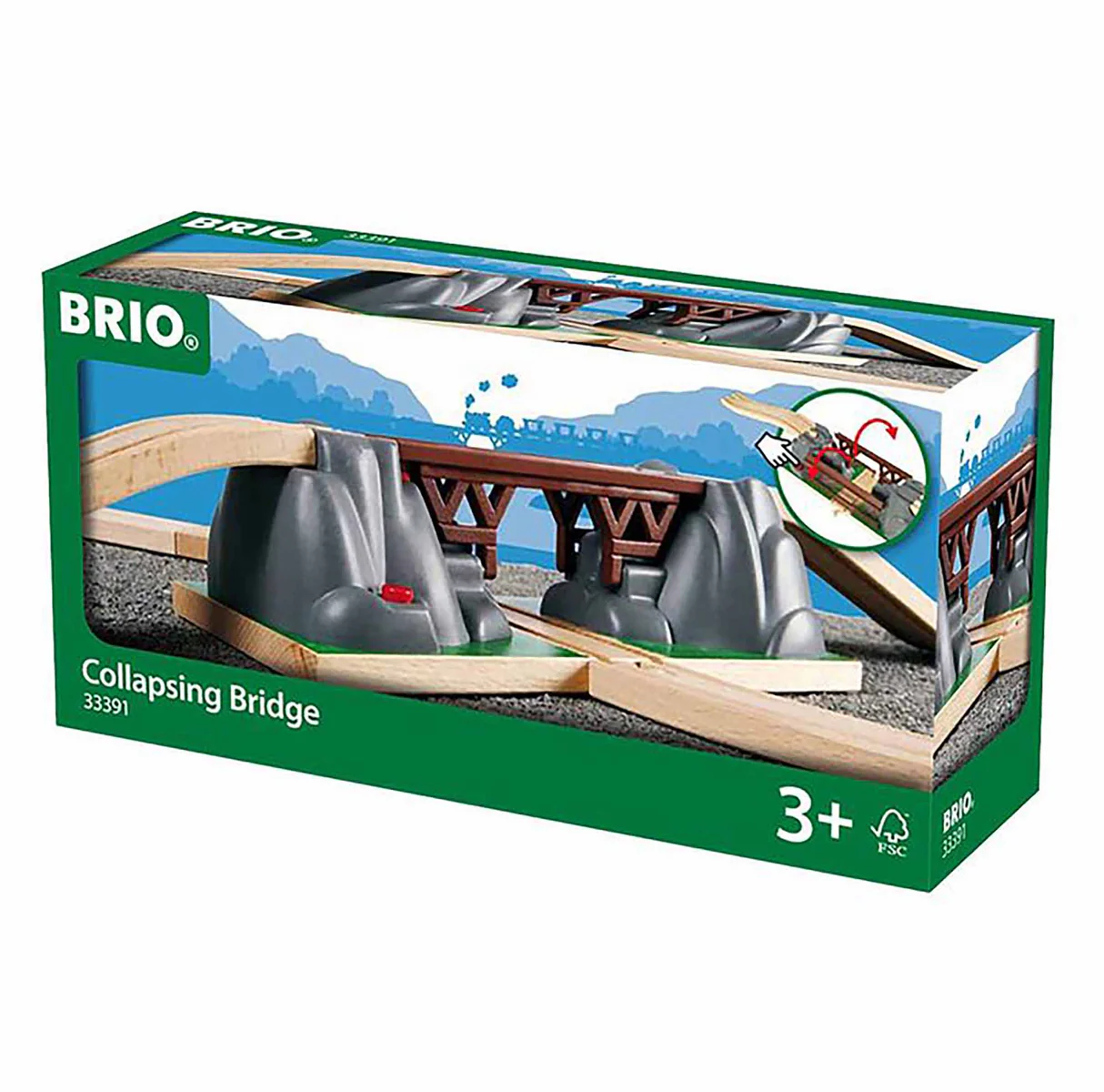 BRIO 33391 Railway Collapsing Bridge