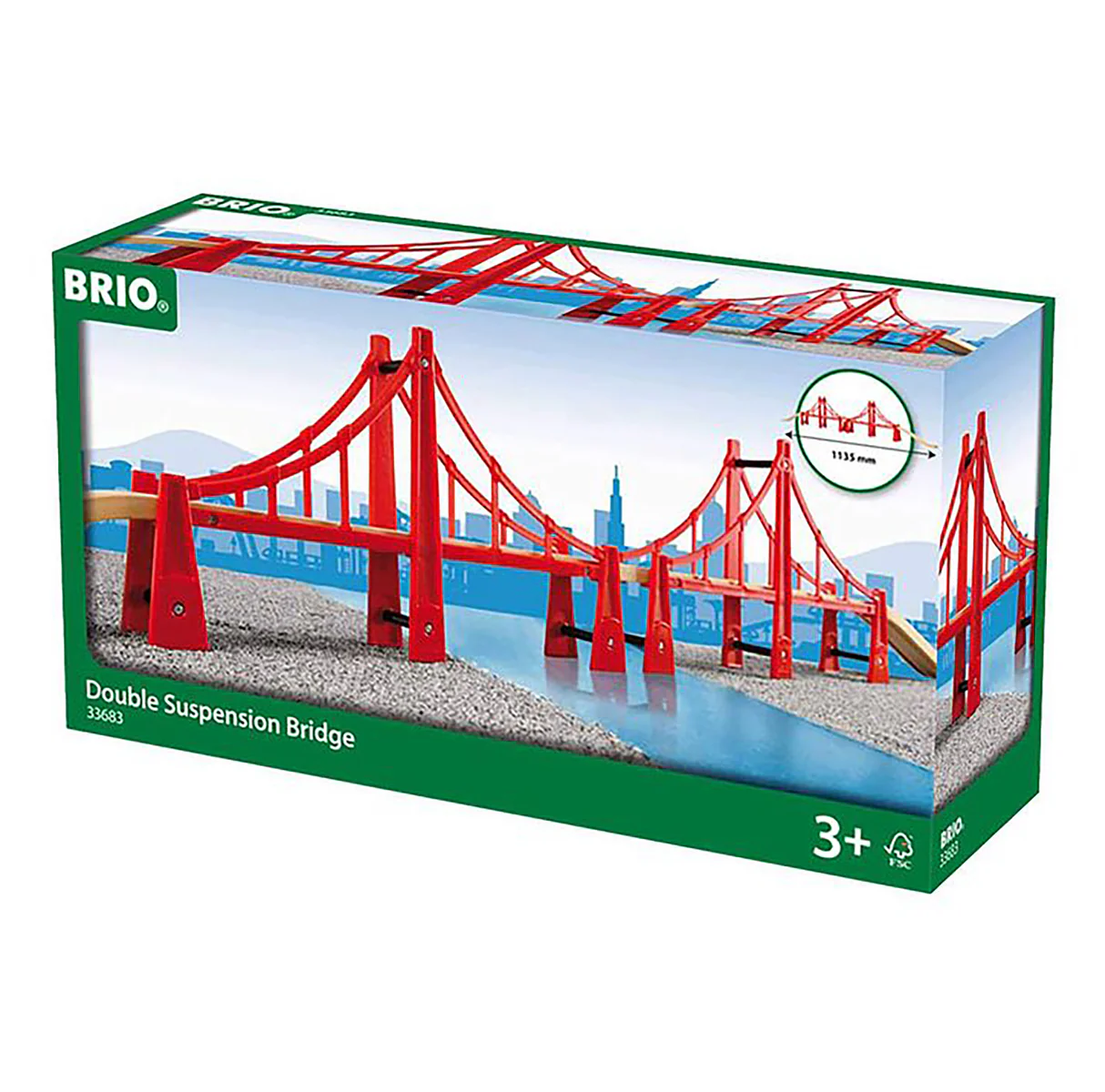 BRIO 33683 Double Suspension Bridge