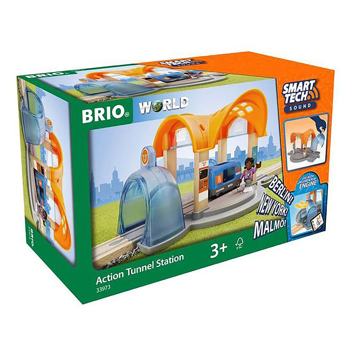BRIO 33973 Smart Tech Sound Action Tunnel Station