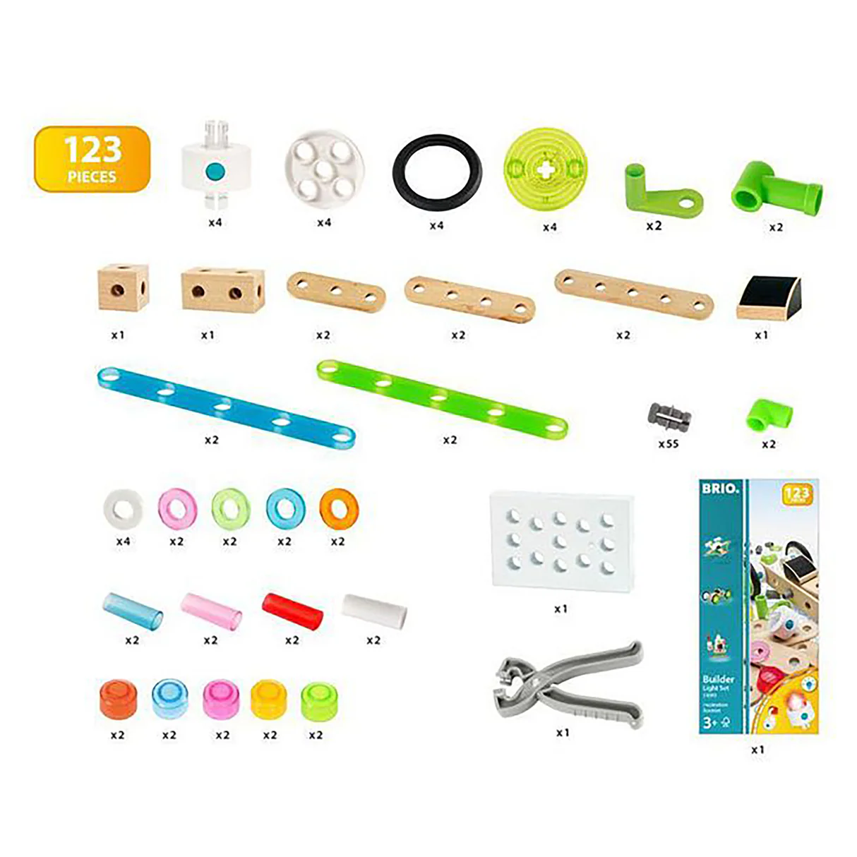 BRIO 34953 Builder Light Set 5 BRIO 34953 Builder Light Set