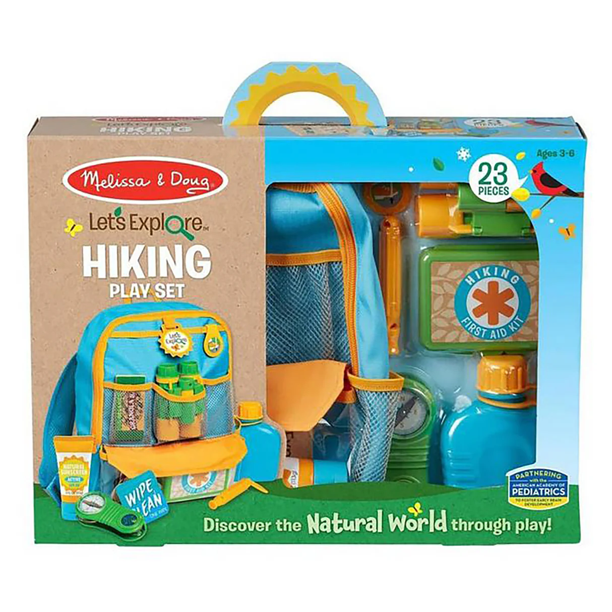 Melissa & Doug Let's Explore - Hiking Play Set Backpack 7 Melissa & Doug Let's Explore - Hiking Play Set Backpack