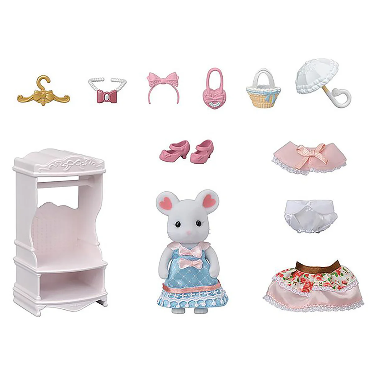 Sylvanian Families Fashion Play Set Sugar Sweet Collection 4 Sylvanian Families Fashion Play Set Sugar Sweet Collection