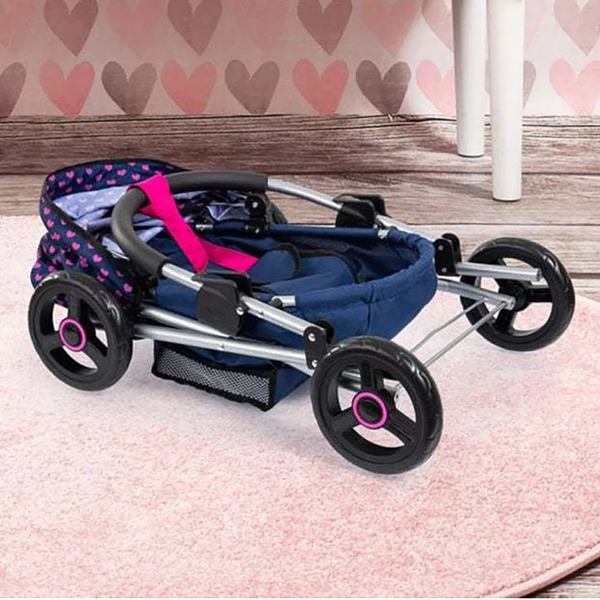 Bayer Cosy Doll Pram - Confetti 8 Bayer Cosy Doll Pram - Confetti
