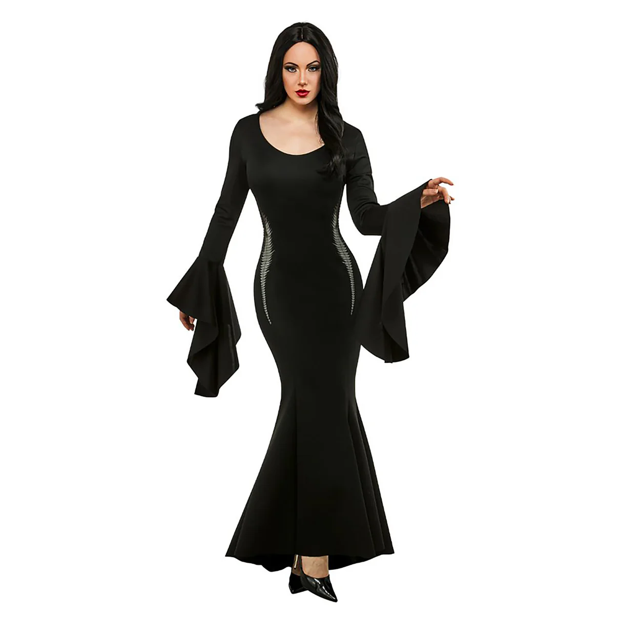 Rubies Morticia Deluxe Adult Costume (Wednesday), Black (Medium) 7 Rubies Morticia Deluxe Adult Costume (Wednesday), Black (Medium)