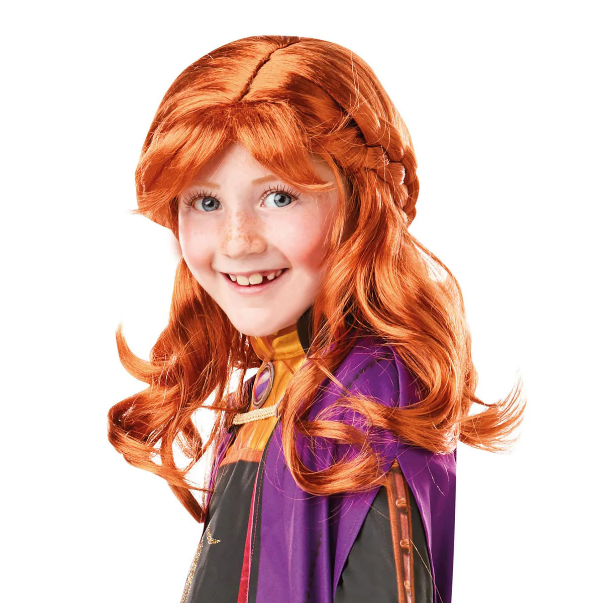 Rubies Anna Disney Frozen II Child's Costume Wig, Copper 1 Rubies Anna Disney Frozen II Child's Costume Wig, Copper