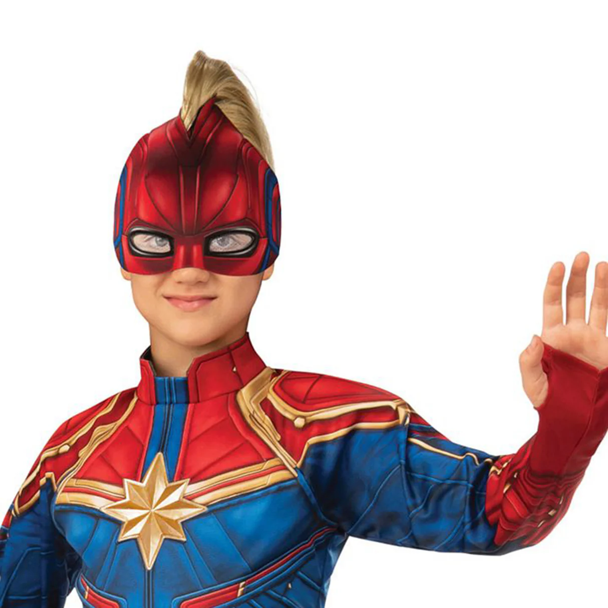 Rubies Captain Marvel Deluxe Hero Suit (6-8 Years) 9 Rubies Captain Marvel Deluxe Hero Suit (6-8 Years)