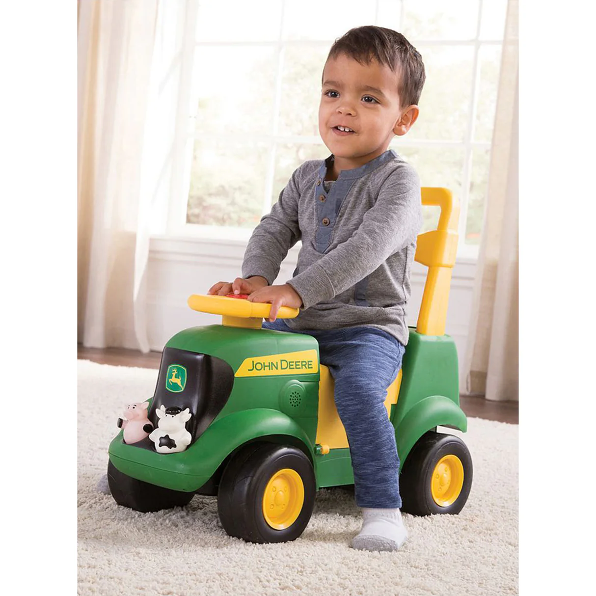 John Deere Sit & Scoot Activity Tractor 6 John Deere Sit & Scoot Activity Tractor