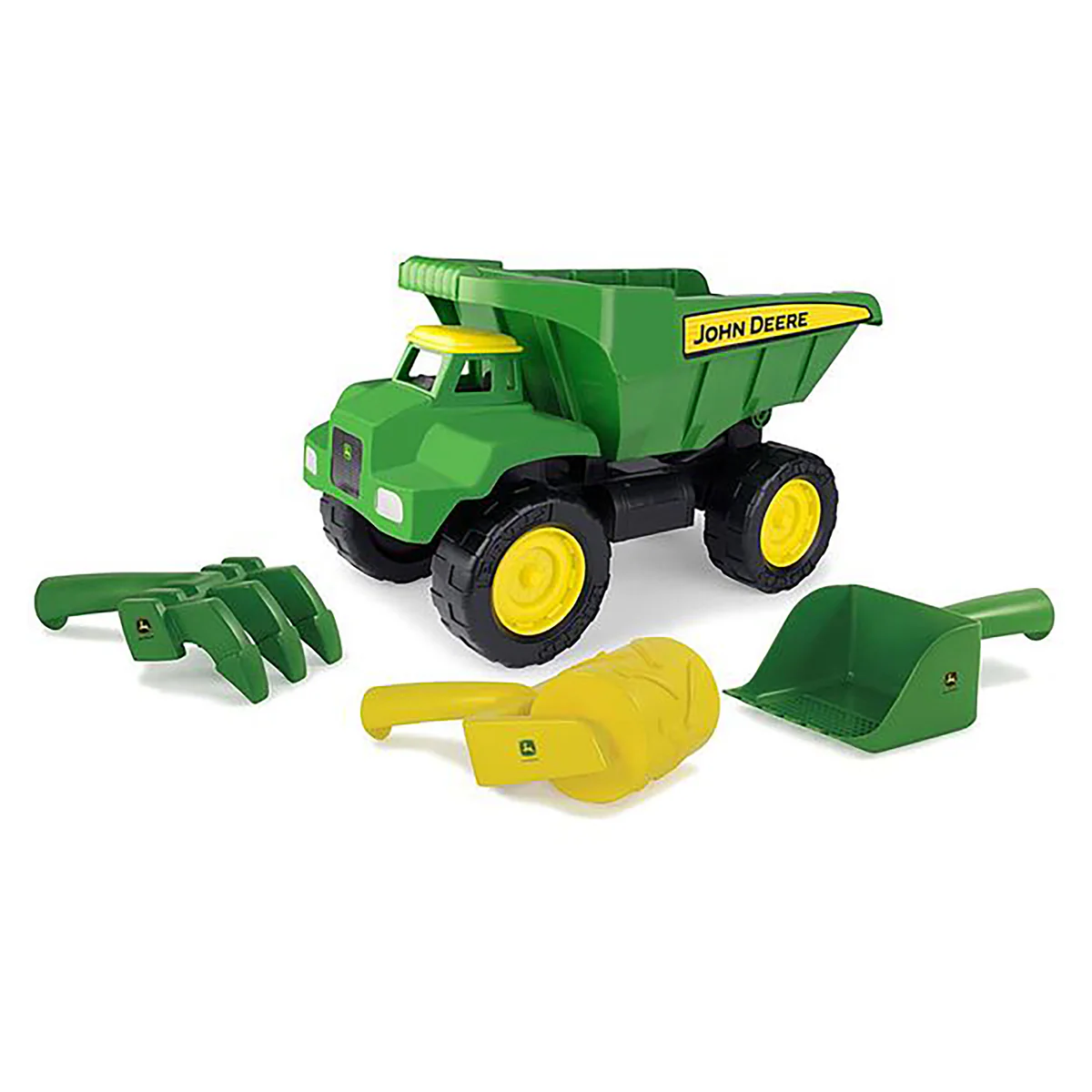 John Deere Big Scoop Dump Truck with Tools (38 cms) 1 John Deere Big Scoop Dump Truck with Tools (38 cms)