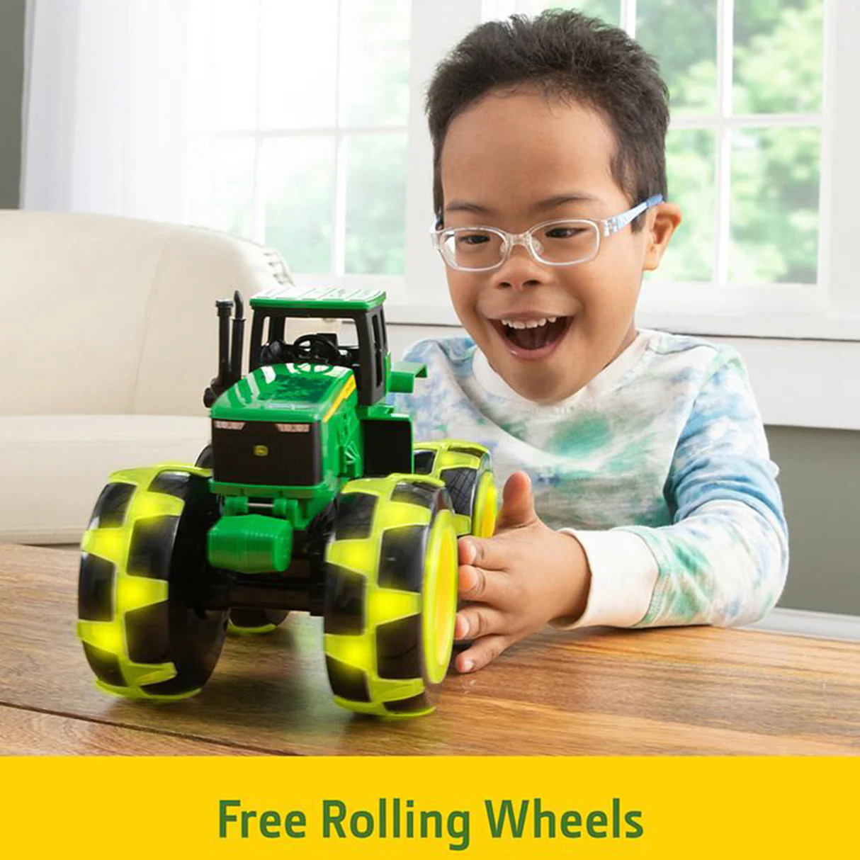 John Deere Monster Treads Light Wheels 4WD Tractore 6 John Deere Monster Treads Light Wheels 4WD Tractore
