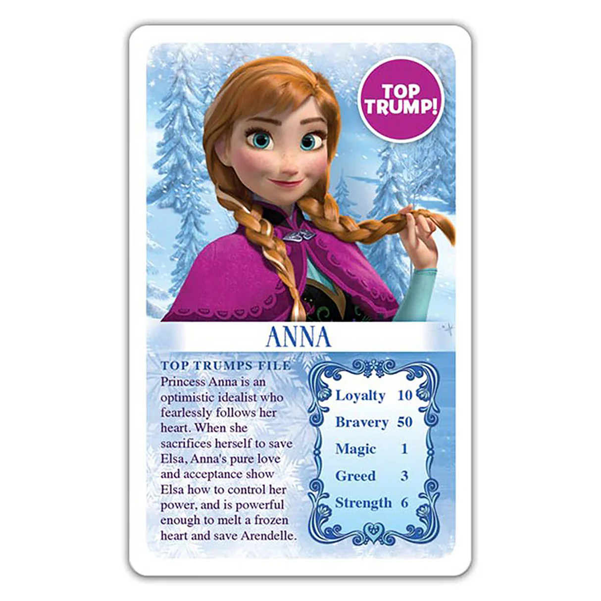 Top Trumps Frozen Card Game 7 Top Trumps Frozen Card Game