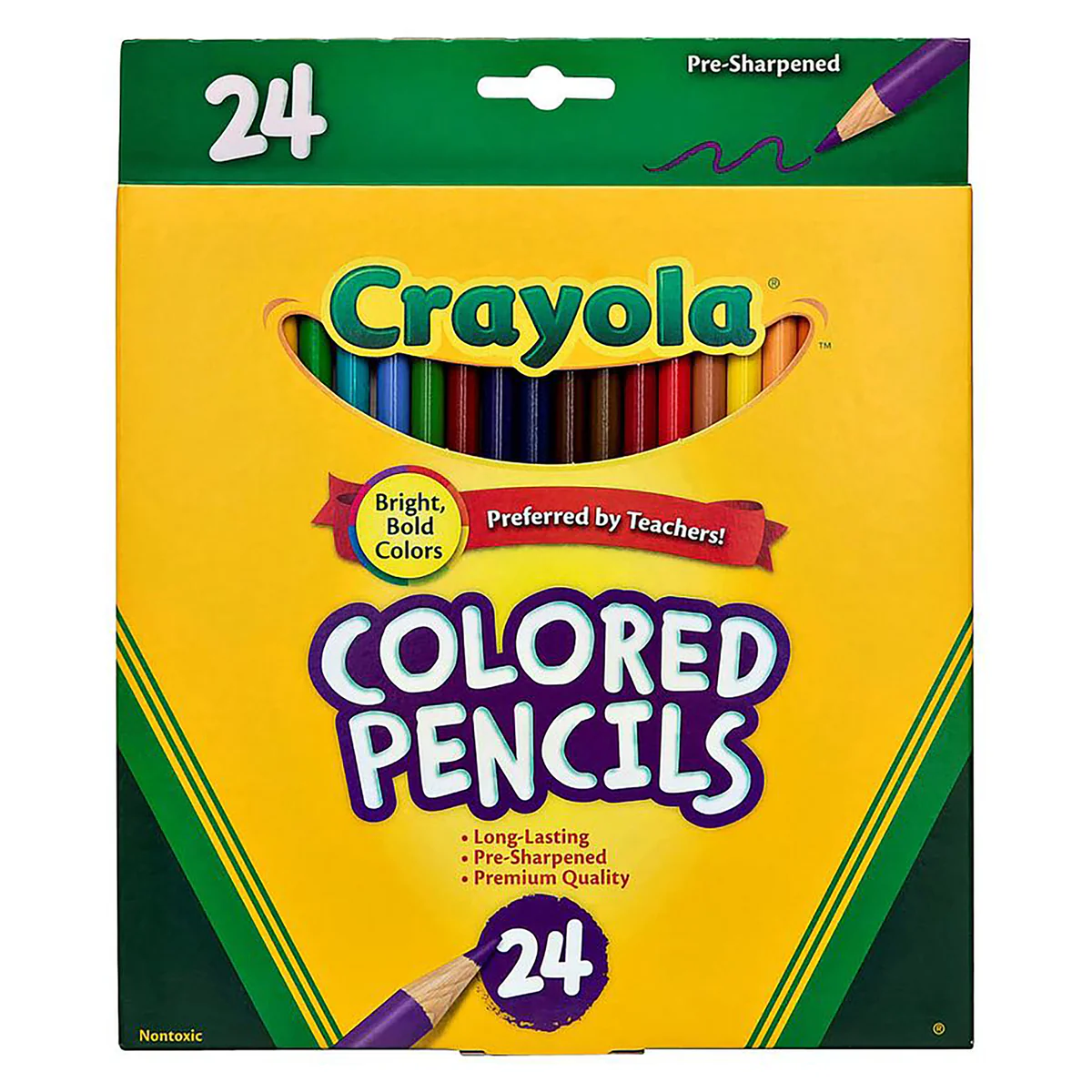 Crayola Full Size coloursed Pencils (Pack of 24) 1 Crayola Full Size coloursed Pencils (Pack of 24)