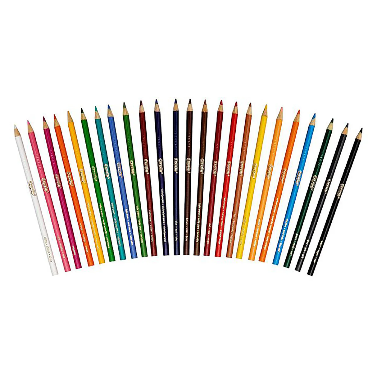 Crayola Full Size coloursed Pencils (Pack of 24) 6 Crayola Full Size coloursed Pencils (Pack of 24)