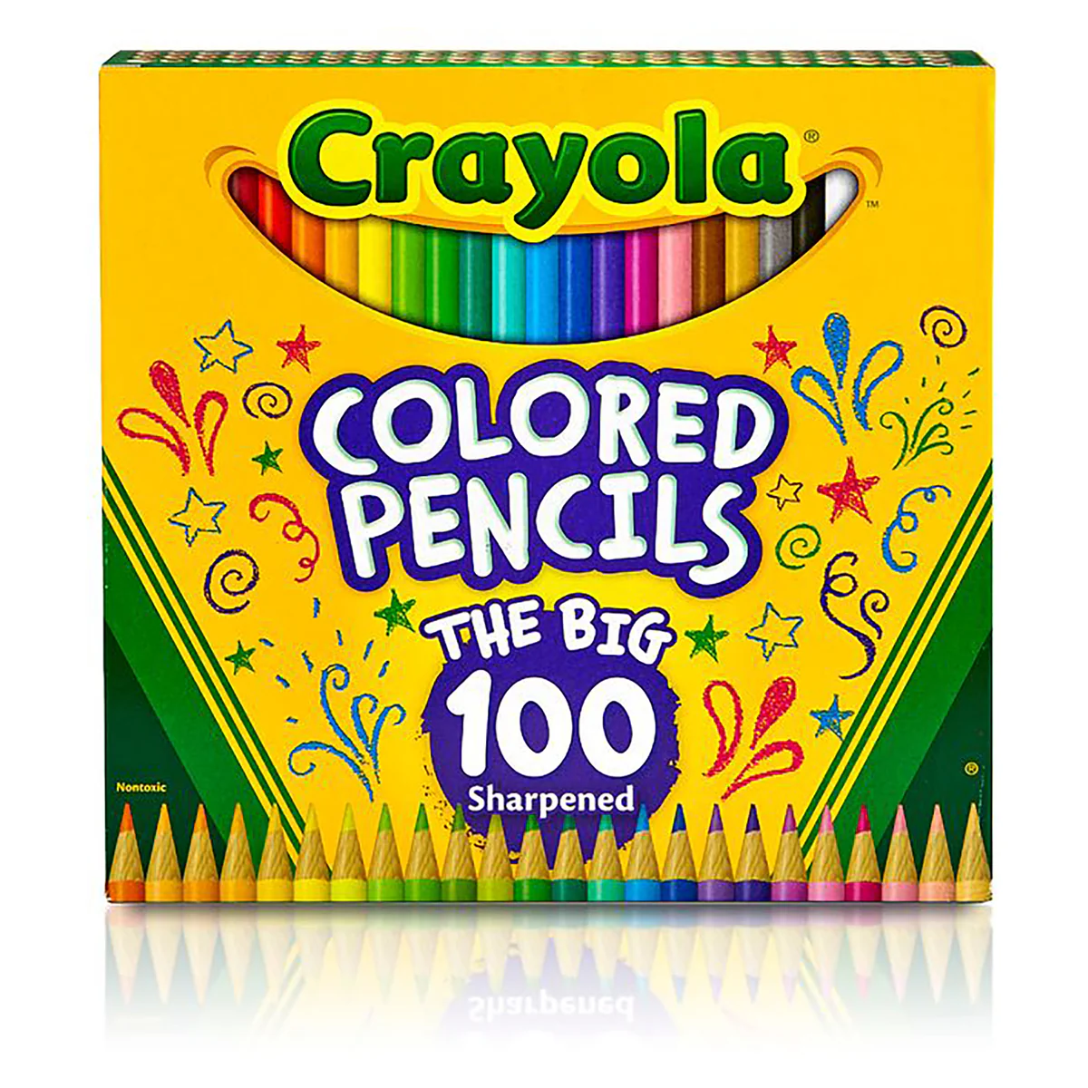 Crayola The Big coloursed Pencils (Pack of 100) 1 Crayola The Big coloursed Pencils (Pack of 100)