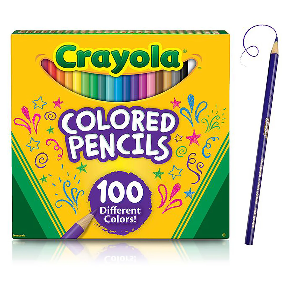 Crayola The Big coloursed Pencils (Pack of 100) 6 Crayola The Big coloursed Pencils (Pack of 100)