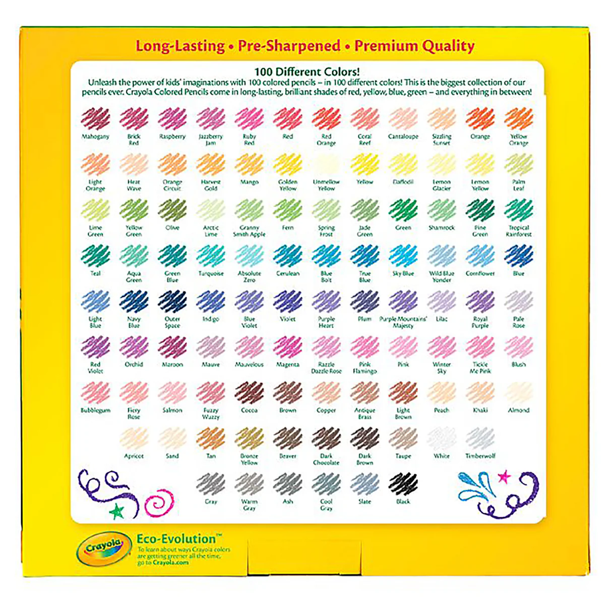 Crayola The Big coloursed Pencils (Pack of 100) 7 Crayola The Big coloursed Pencils (Pack of 100)