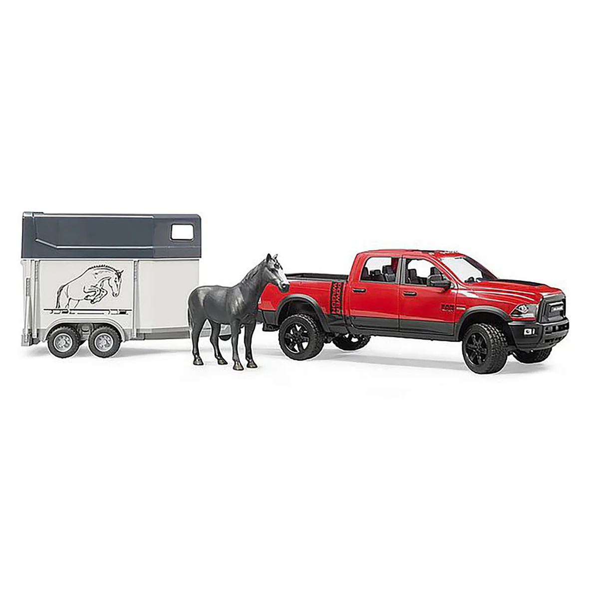 Bruder 1/16 RAM 2500 Power Wagon with Horse Trailer and Horse 5 Bruder 1/16 RAM 2500 Power Wagon with Horse Trailer and Horse