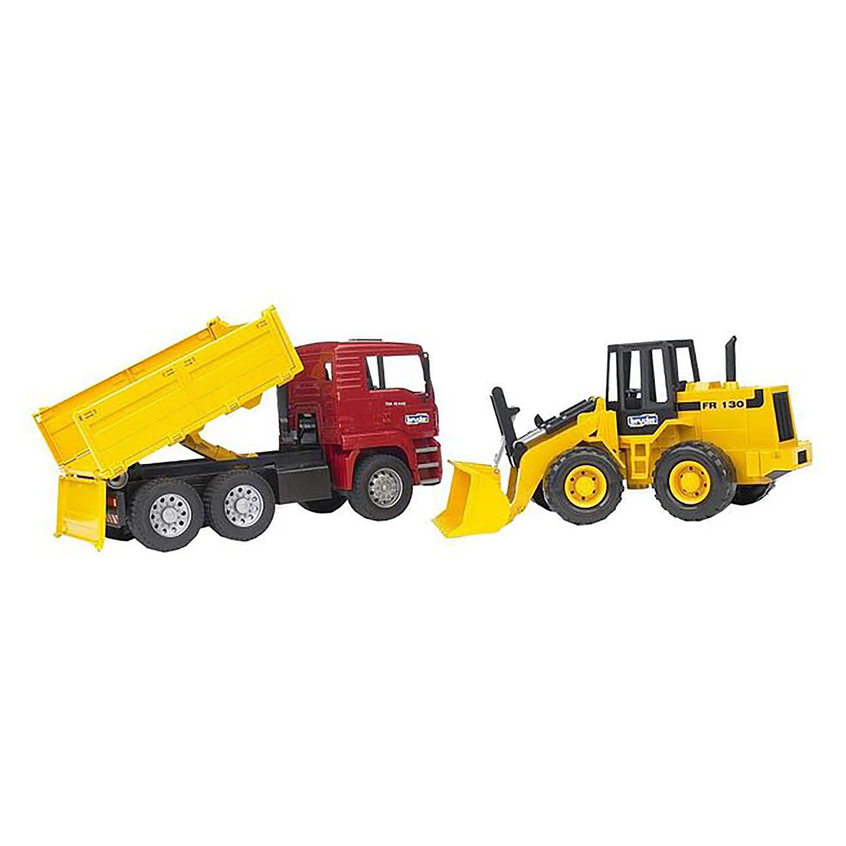 Bruder Construction Truck with Articulated Road Loader 6 Bruder Construction Truck with Articulated Road Loader