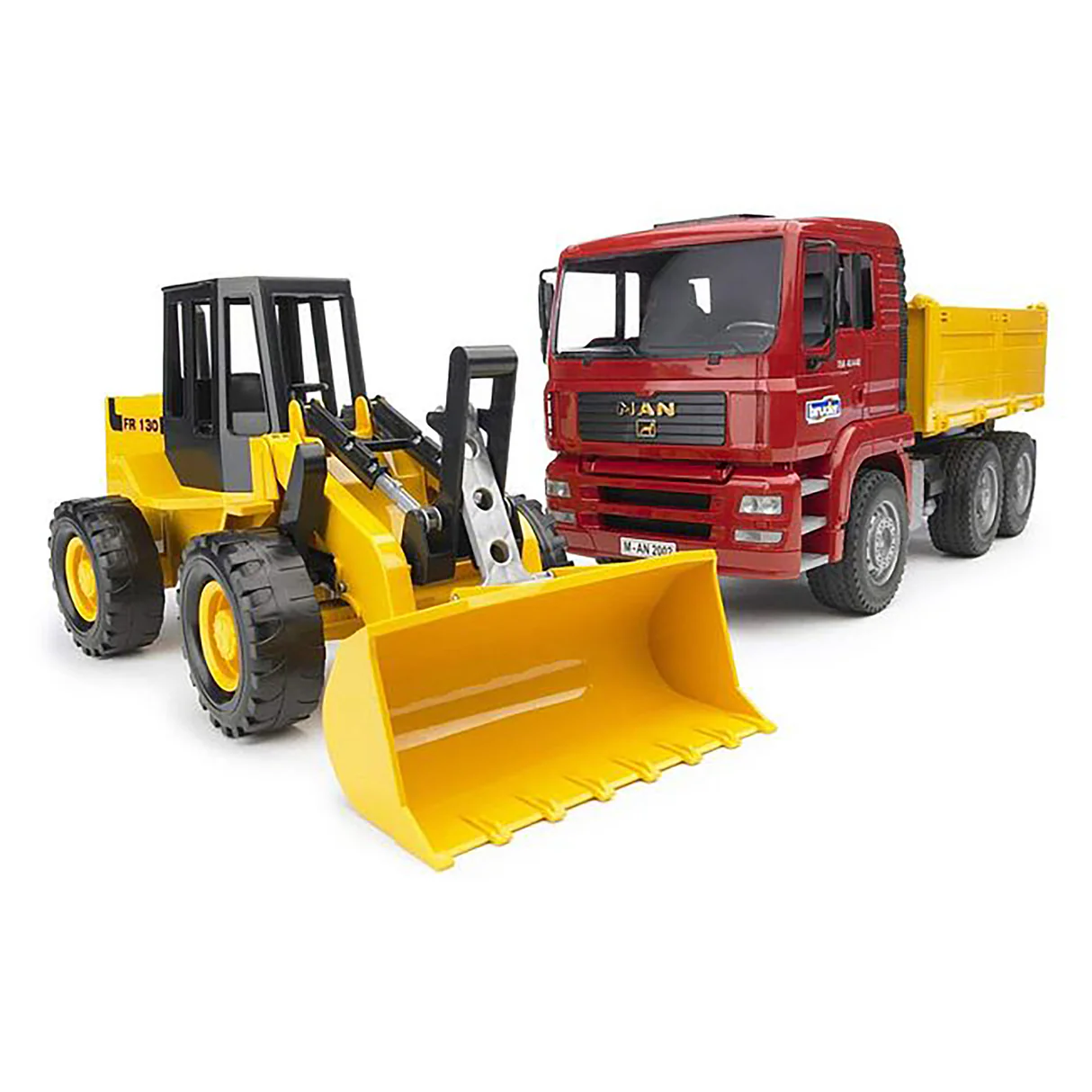 Bruder Construction Truck with Articulated Road Loader 7 Bruder Construction Truck with Articulated Road Loader