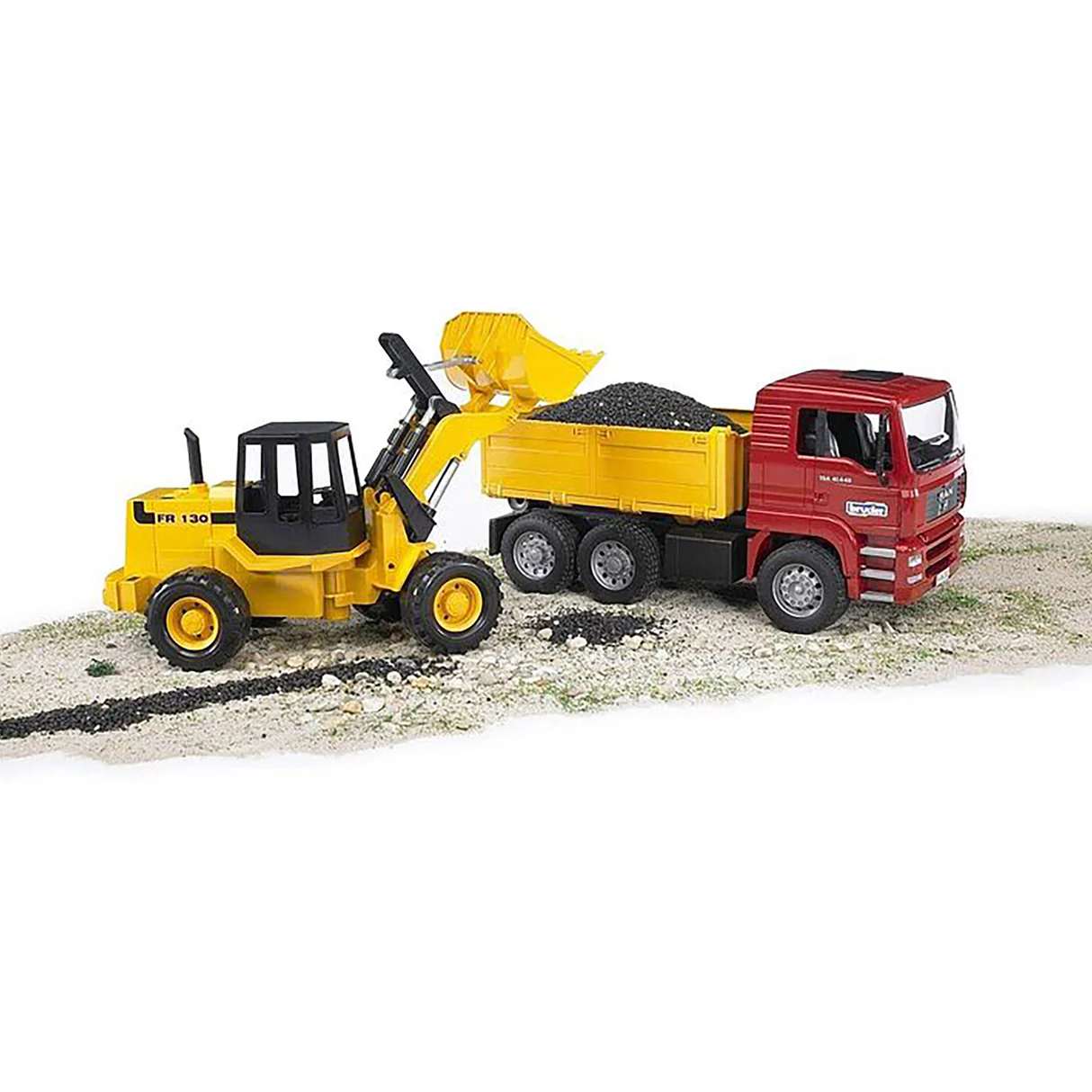 Bruder Construction Truck with Articulated Road Loader 8 Bruder Construction Truck with Articulated Road Loader