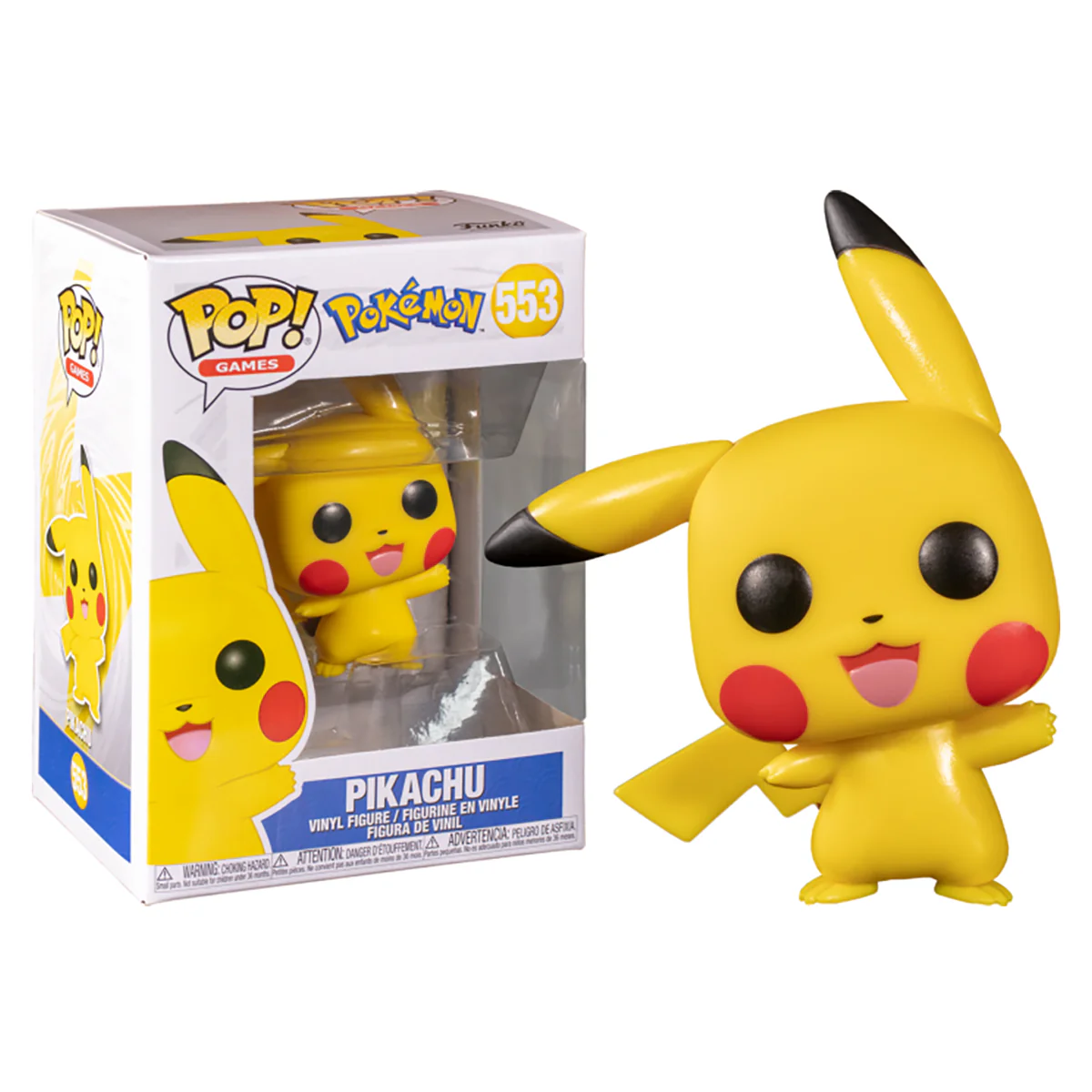 Funko Pokemon Pikachu Waving Pop! Vinyl Figure