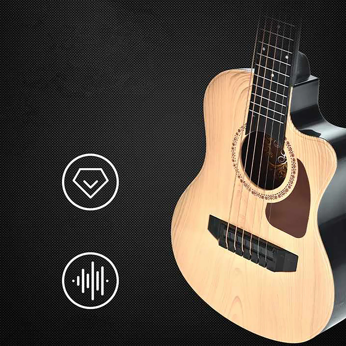 Shibo Toys Ready to Rock 6 String Guitar 9 Shibo Toys Ready to Rock 6 String Guitar