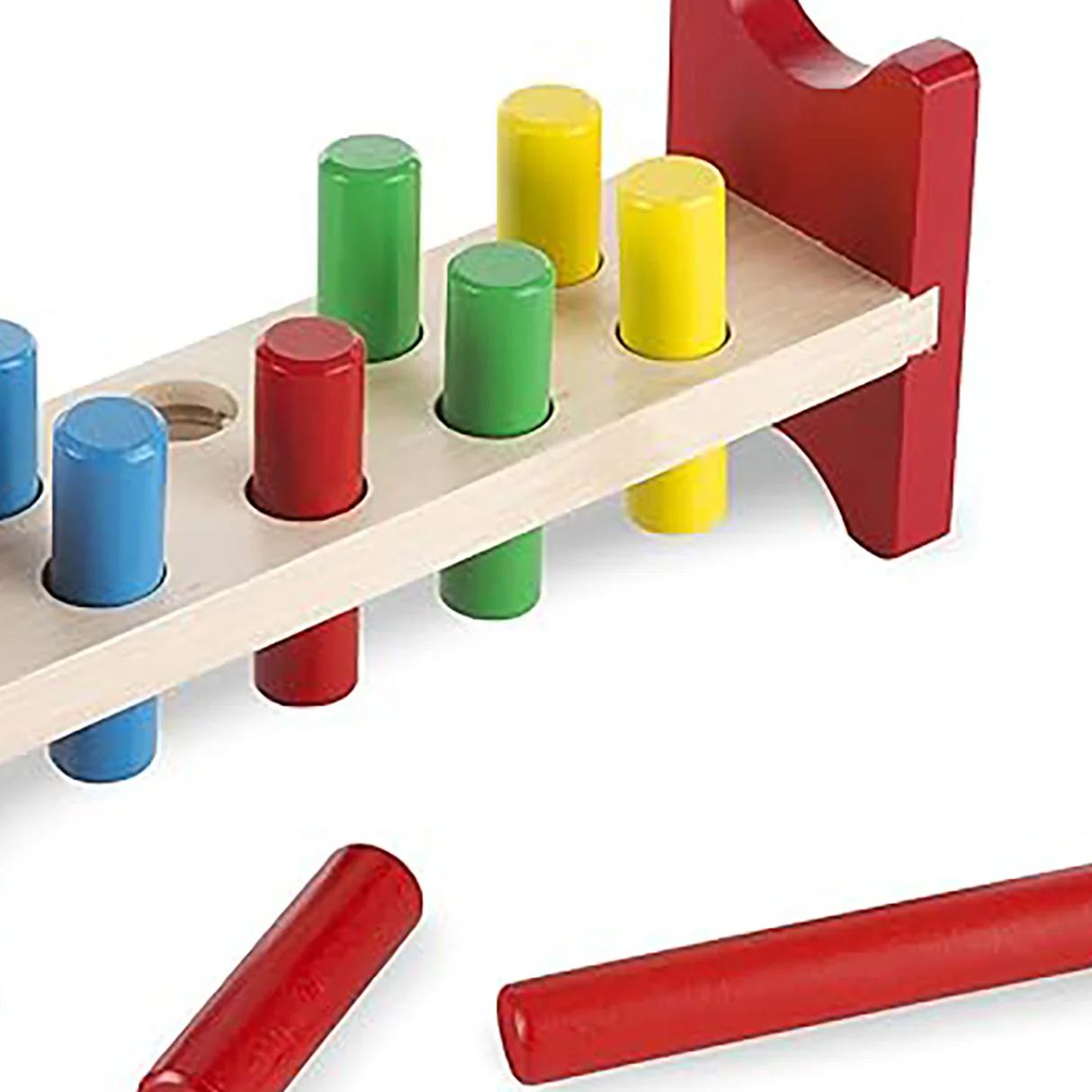 Melissa & Doug Classic Wooden Toy - Pound-A-Peg 11 Melissa & Doug Classic Wooden Toy - Pound-A-Peg
