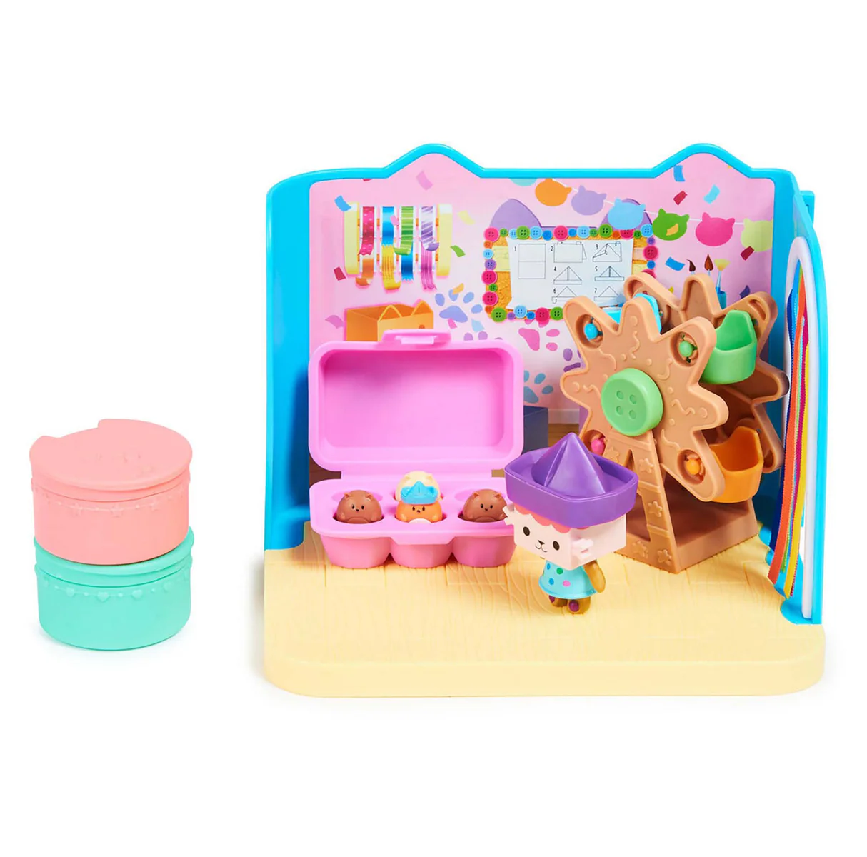 Gabby's Dollhouse Deluxe Room - Baby Box Craft-a-riffic Room 1 Gabby's Dollhouse Deluxe Room - Baby Box Craft-a-riffic Room