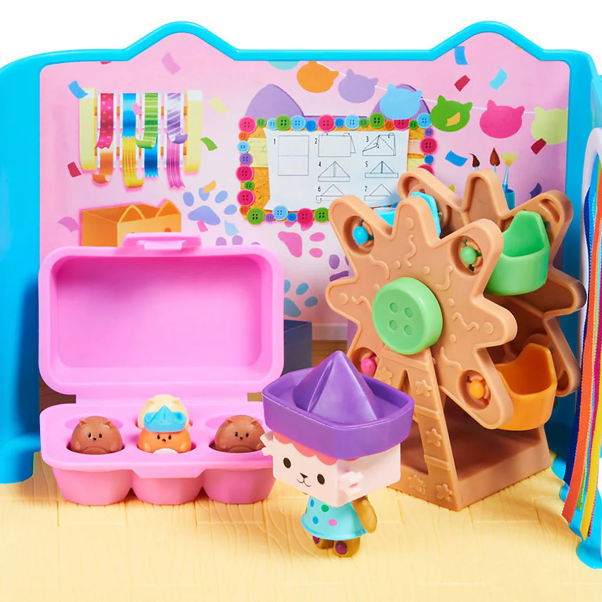 Gabby's Dollhouse Deluxe Room - Baby Box Craft-a-riffic Room 4 Gabby's Dollhouse Deluxe Room - Baby Box Craft-a-riffic Room
