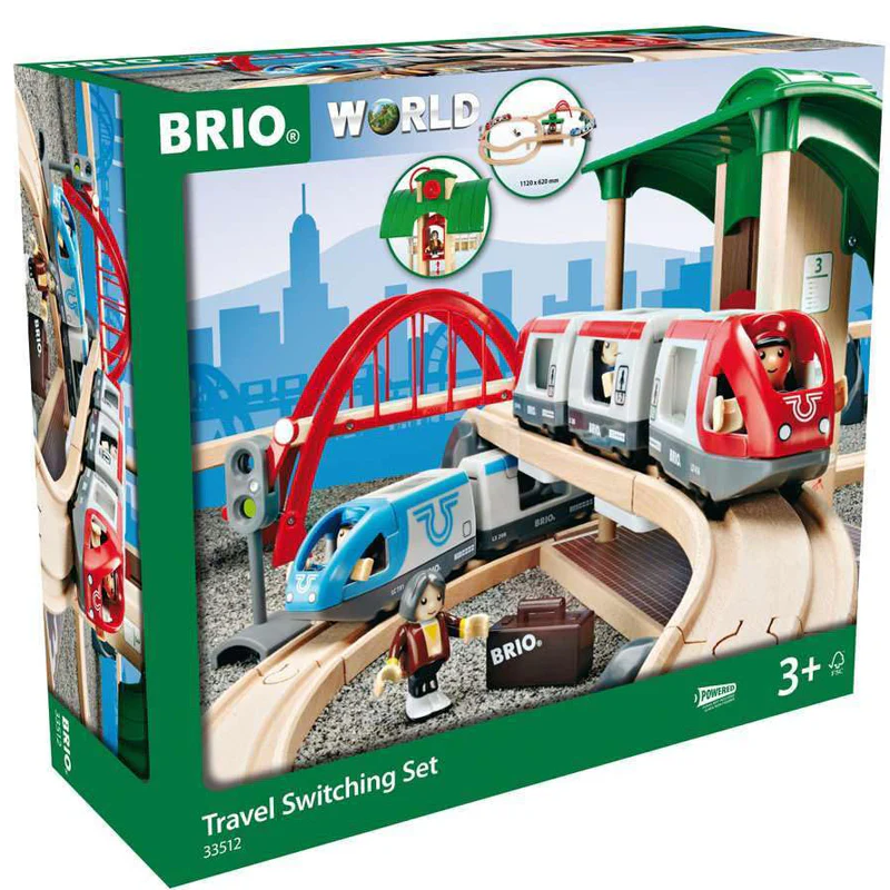 BRIO 33512 Travel Switching Train Set 1 BRIO 33512 Travel Switching Train Set