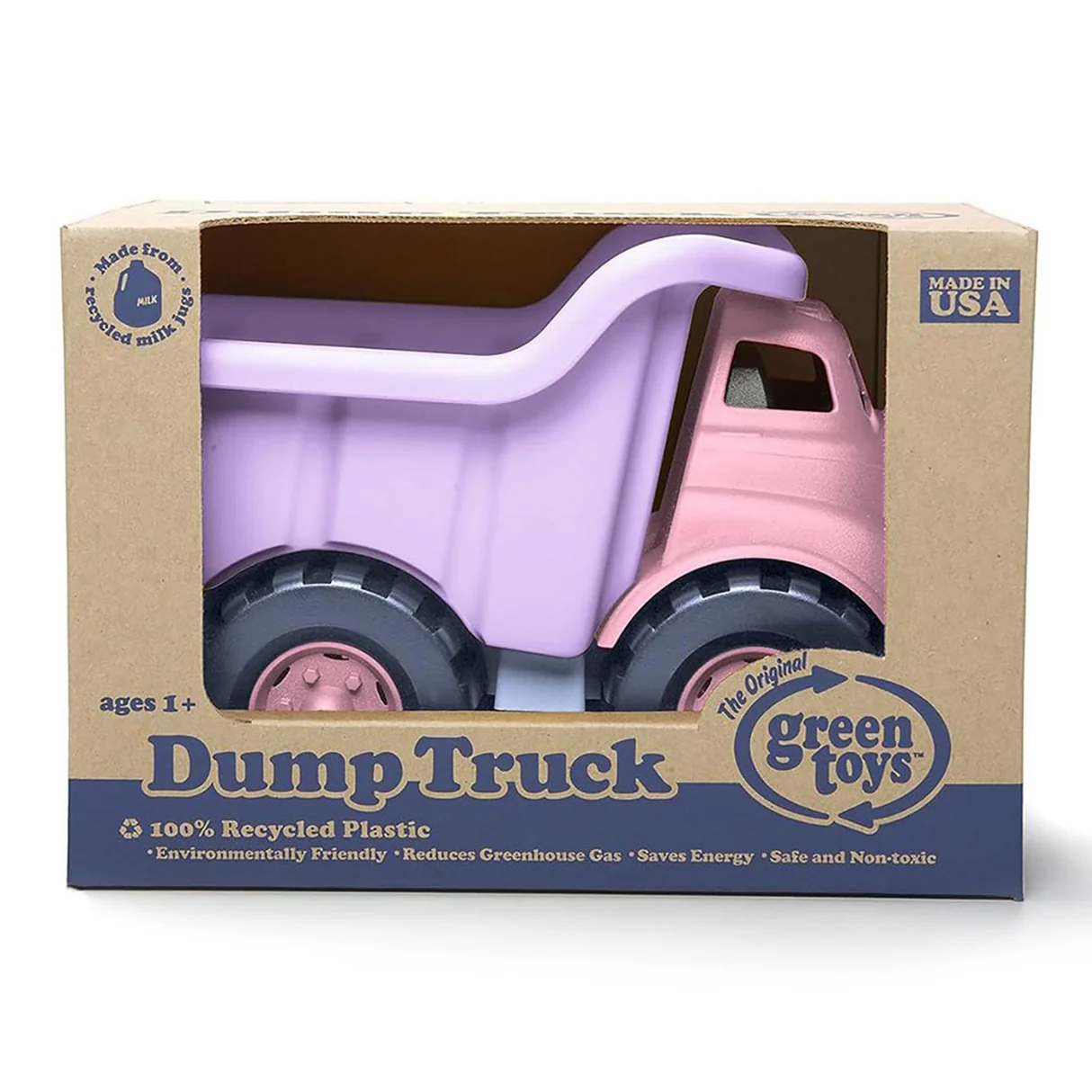 Green Toys Dump Truck Pink 5 Green Toys Dump Truck Pink