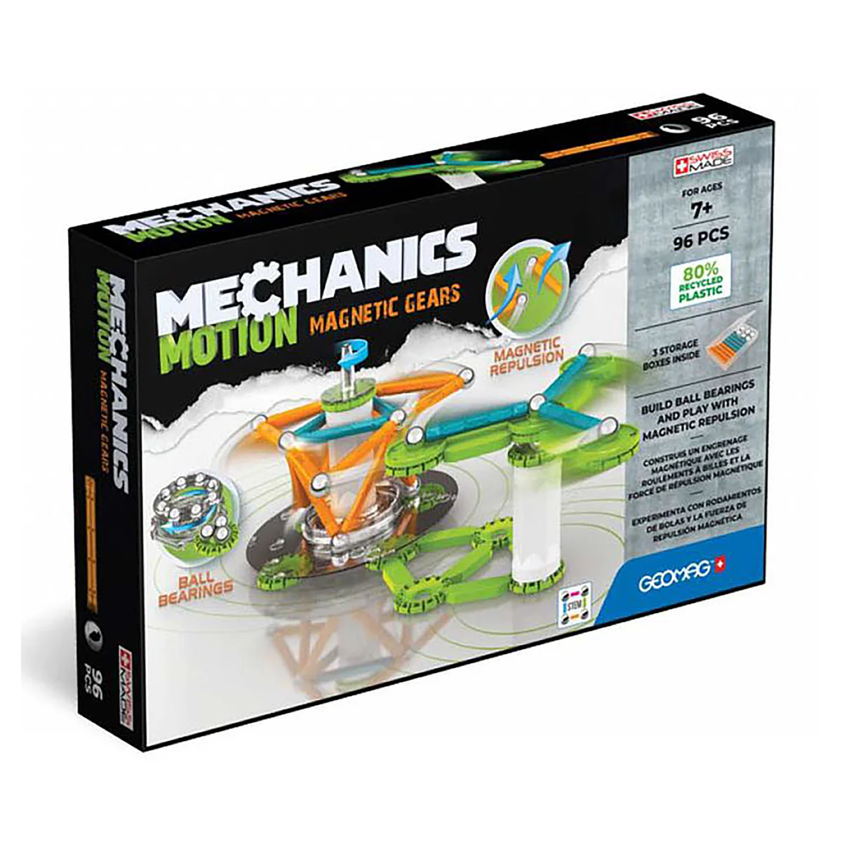 Geomag Mechanics Magnetic Gears Building Set (96 pieces) 1 Geomag Mechanics Magnetic Gears Building Set (96 pieces)