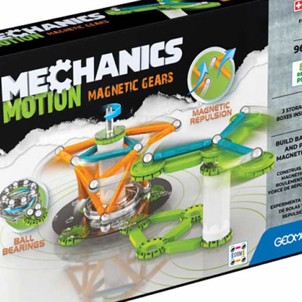 Geomag Mechanics Magnetic Gears Building Set (96 pieces) 6 Geomag Mechanics Magnetic Gears Building Set (96 pieces)